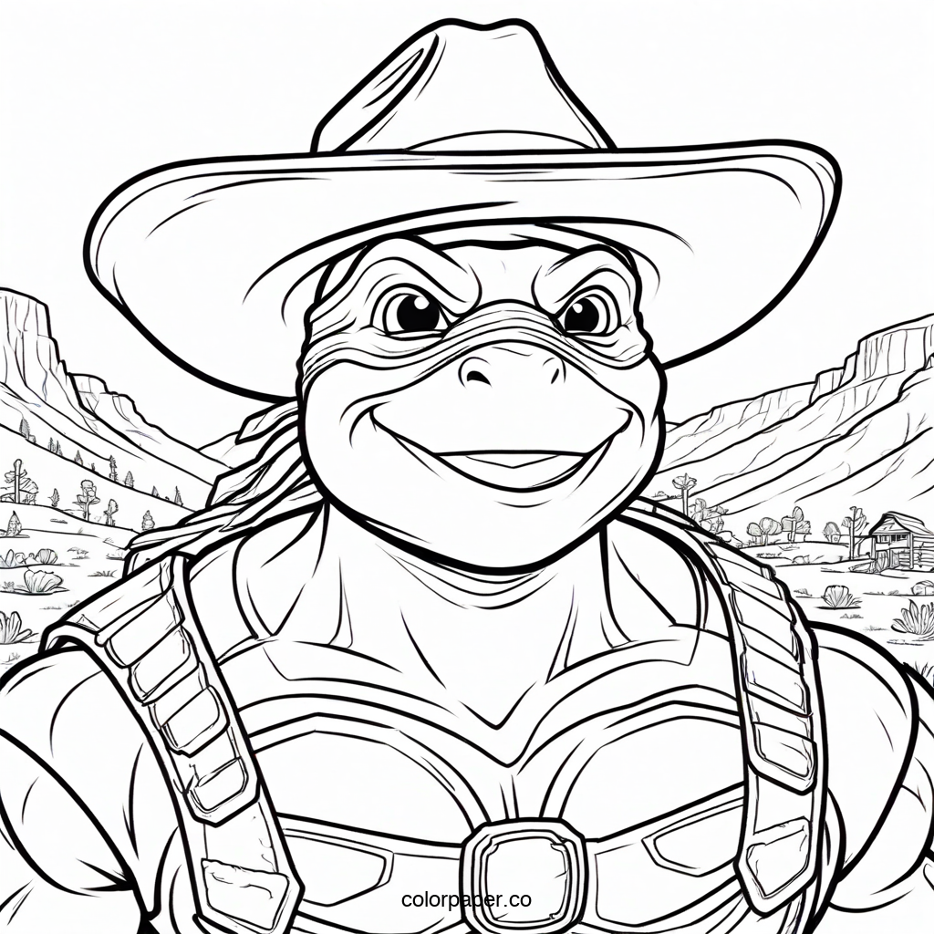 Cowboy Ninja Turtle Adventure