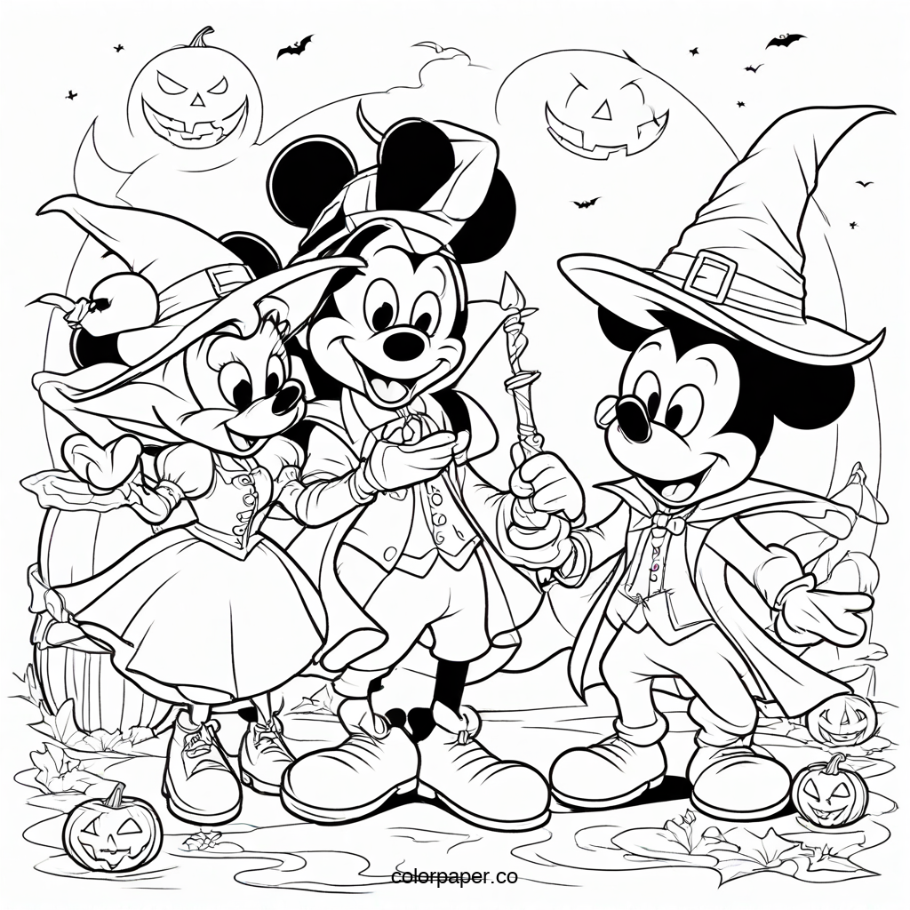 Spooky Halloween Mouse Adventure