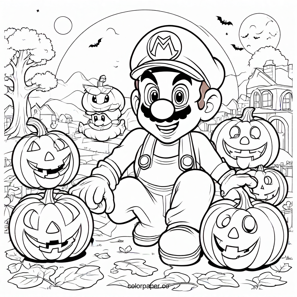 Spooky Mario Halloween Adventure