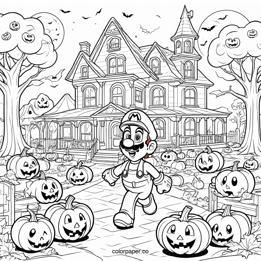 Spooky Mario Halloween Quest