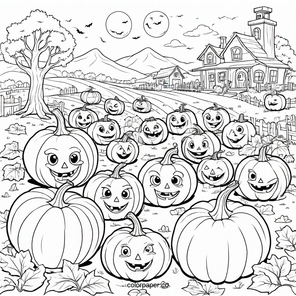 Spooky Pumpkin Patch Fun