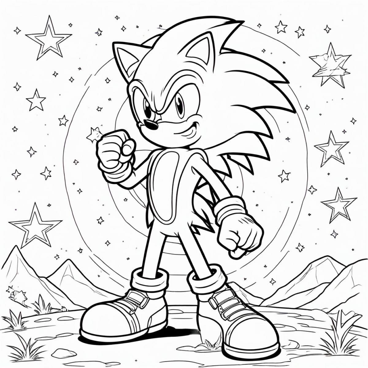 Sonic's Starry Search Adventure