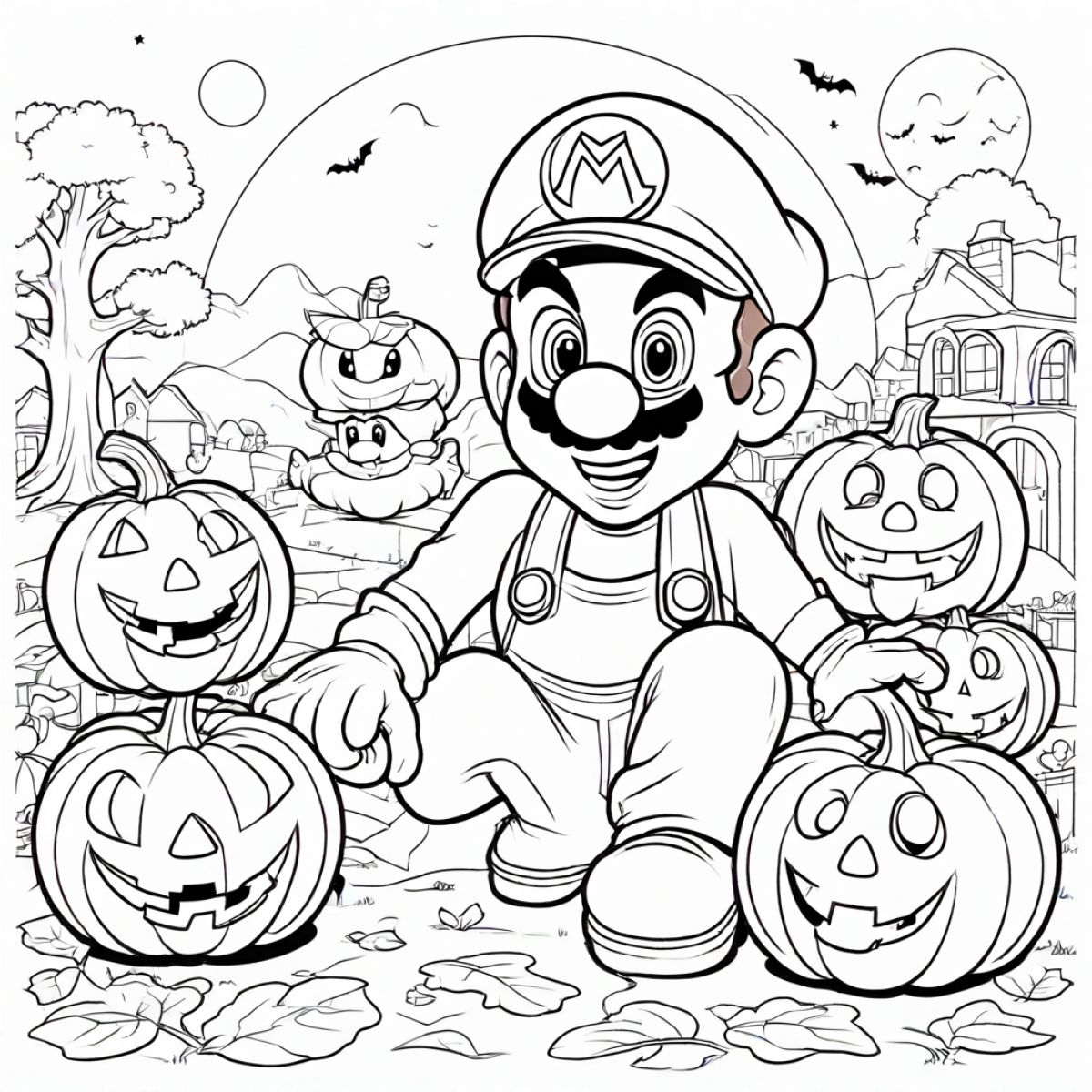 Spooky Mario Halloween Adventure