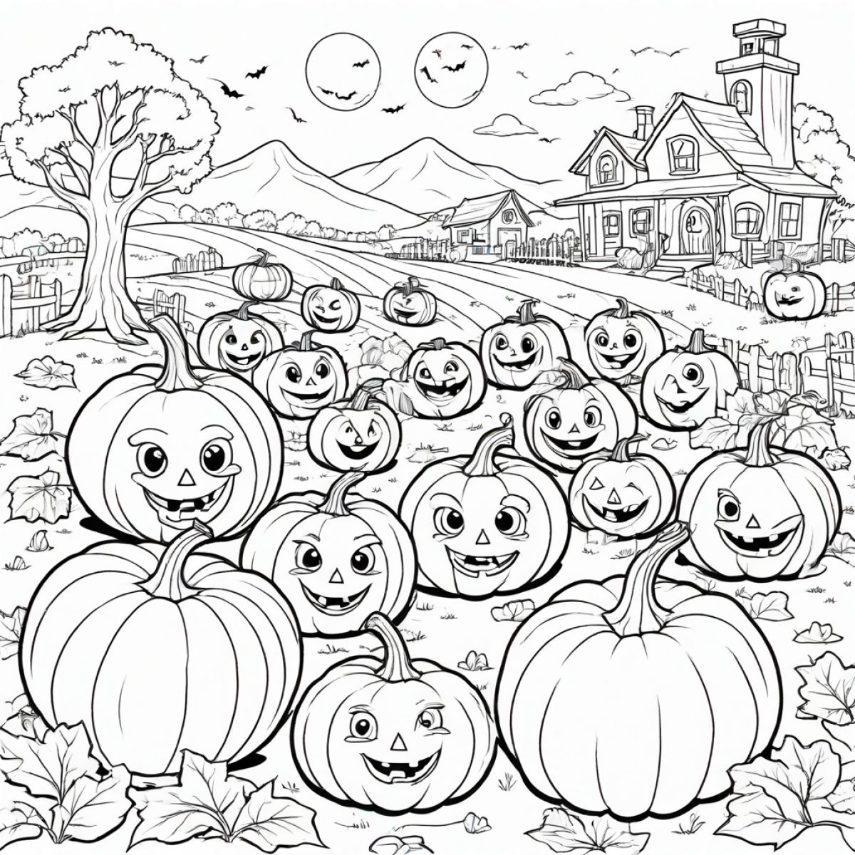 Spooky Pumpkin Patch Fun